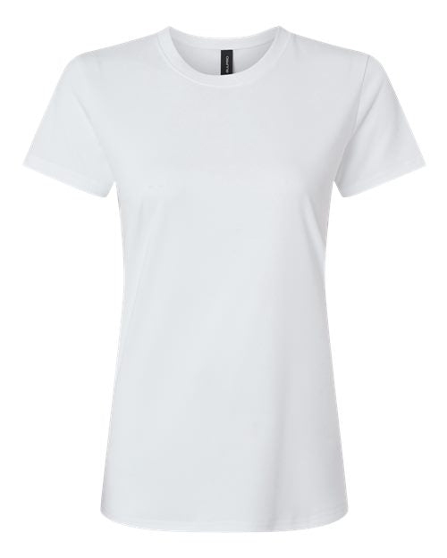 AllPro Women's Pro-Lock Performance T-Shirt - White Front