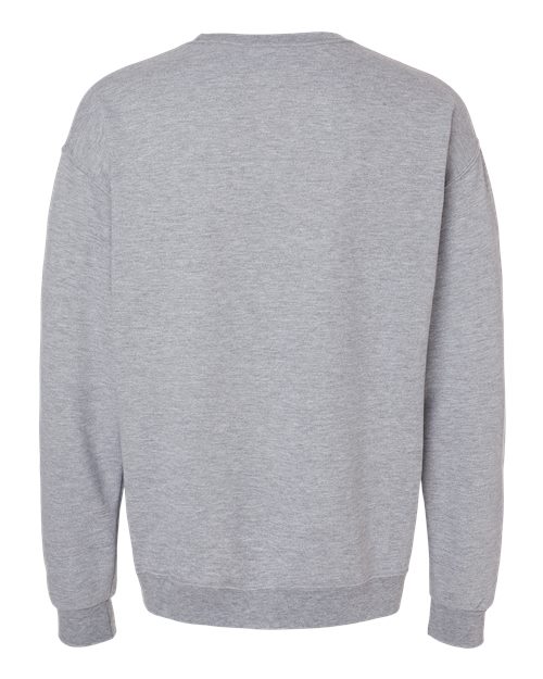 Unisex Ultimate CVC Crewneck Sweatshirt - Athletic Heather Back