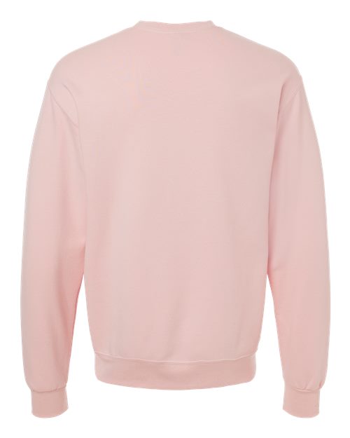 Unisex Ultimate CVC Crewneck Sweatshirt - Blush Pink Back