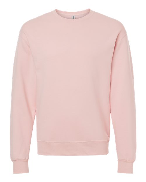 Unisex Ultimate CVC Crewneck Sweatshirt - Blush Pink Front