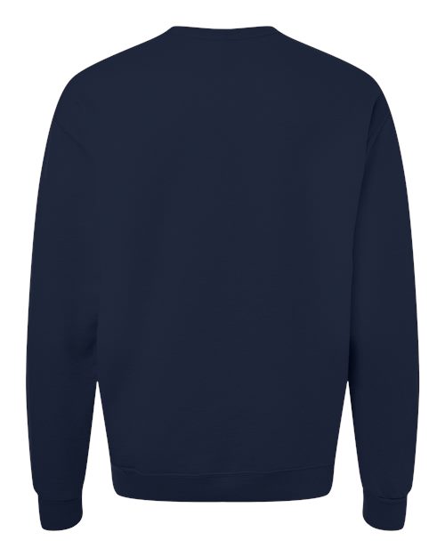 Unisex Ultimate CVC Crewneck Sweatshirt - J. Navy Back