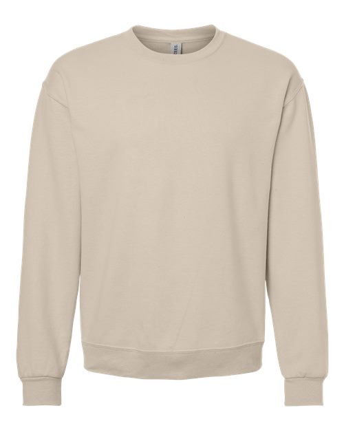 Unisex Ultimate CVC Crewneck Sweatshirt - Putty Front