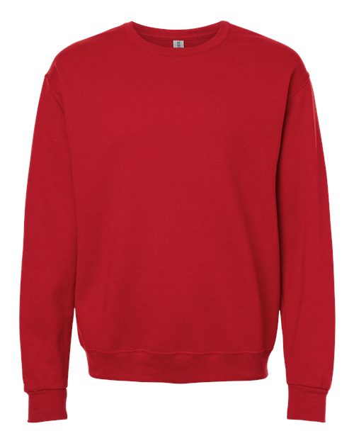 Unisex Ultimate CVC Crewneck Sweatshirt - True Red Front