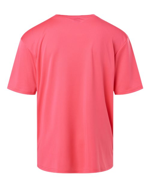Youth Pro-Lock Performance T-Shirt - Bright Pink Back