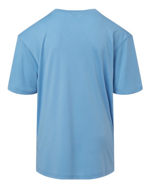 Youth Pro-Lock Performance T-Shirt - Carolina Blue Back