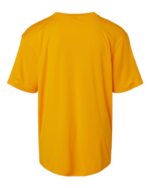 Youth Pro-Lock Performance T-Shirt - Gold Back