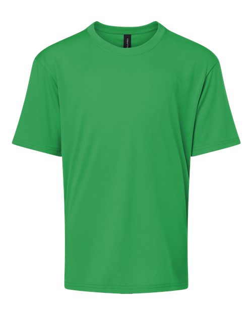 Youth Pro-Lock Performance T-Shirt - Kelly Green Front