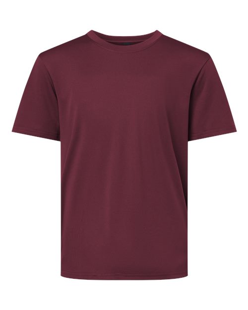 Youth Pro-Lock Performance T-Shirt - Maroon Front
