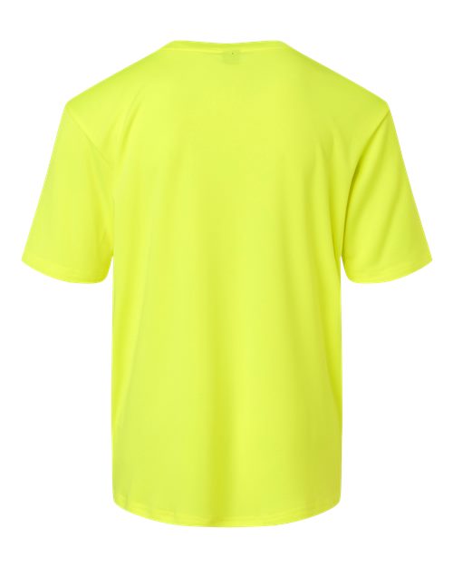 Youth Pro-Lock Performance T-Shirt - Neon Yellow Back