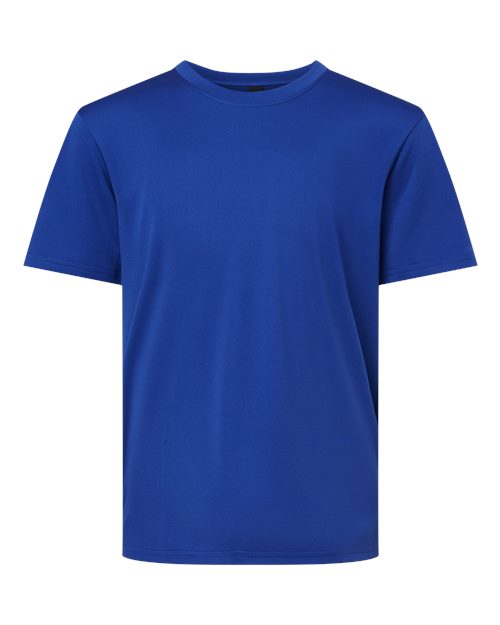 Youth Pro-Lock Performance T-Shirt - Royal Front