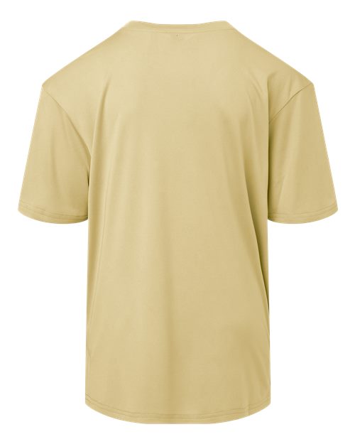 Youth Pro-Lock Performance T-Shirt - Vegas Gold Back