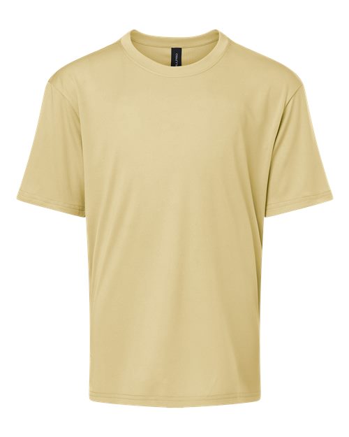 Youth Pro-Lock Performance T-Shirt - Vegas Gold Front