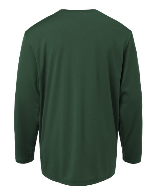 Youth Pro-Lock Performance Long Sleeve T-Shirt - Forest Green Back