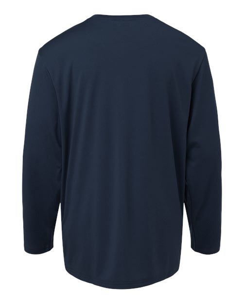 Youth Pro-Lock Performance Long Sleeve T-Shirt - Navy Back