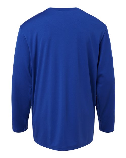 Youth Pro-Lock Performance Long Sleeve T-Shirt - Royal Back