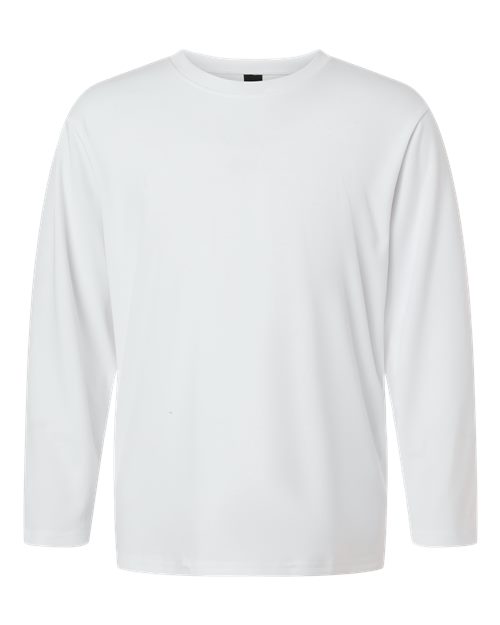 Youth Pro-Lock Performance Long Sleeve T-Shirt - White Front