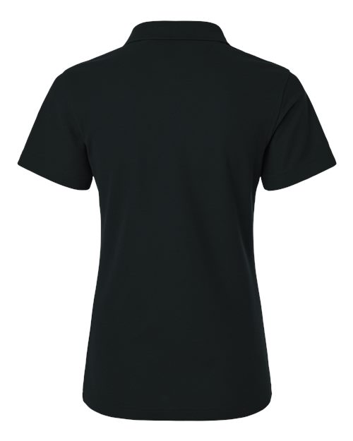 Women's Pique Polo - Black Back
