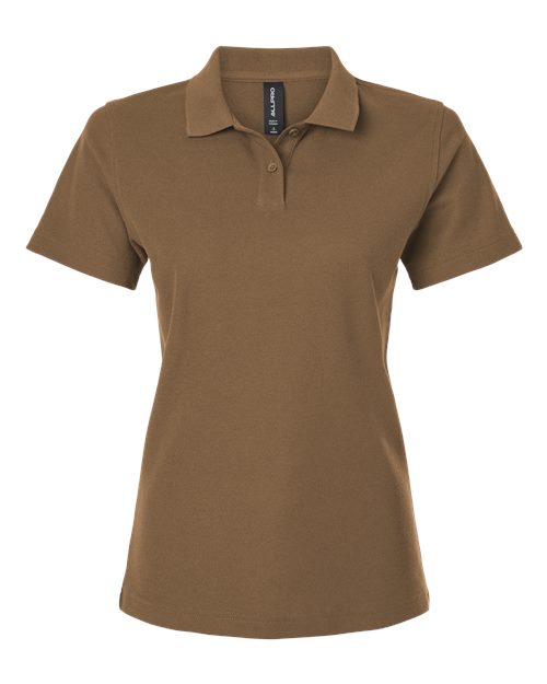 Women's Pique Polo - Cigar Front