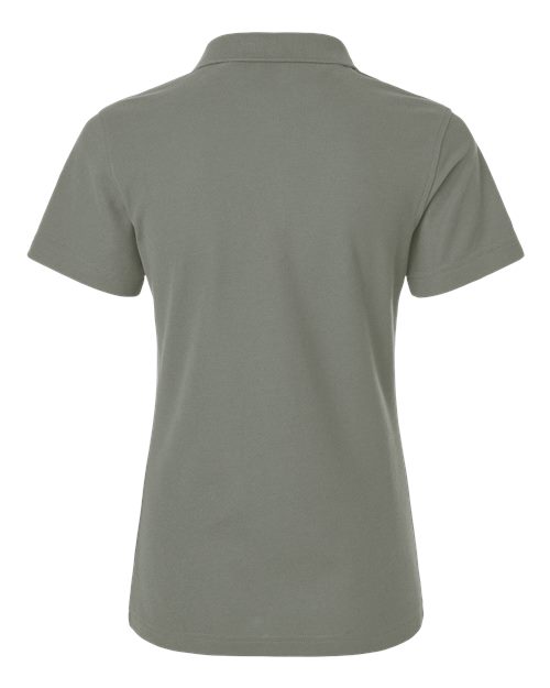 Women's Pique Polo - Greystone Back