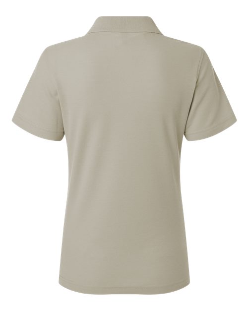 Women's Pique Polo - Sand Back