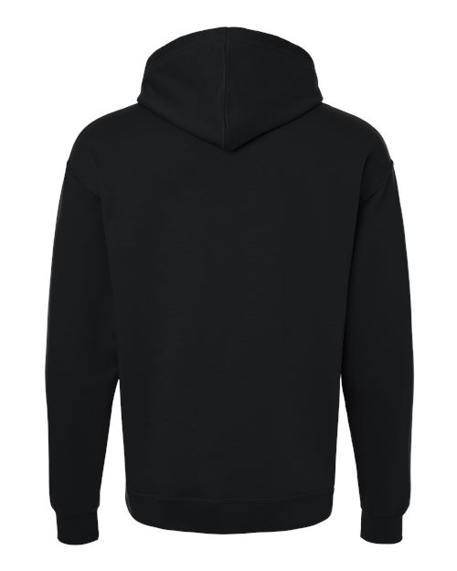 Unisex Ultimate CVC Hooded Sweatshirt - Black Ink Back