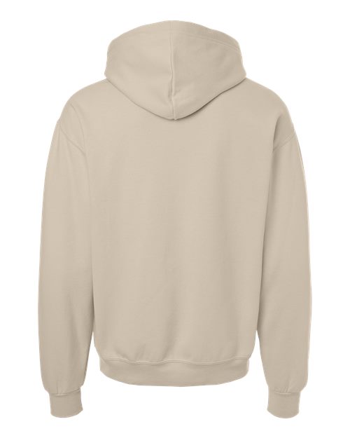 Unisex Ultimate CVC Hooded Sweatshirt - Putty Back