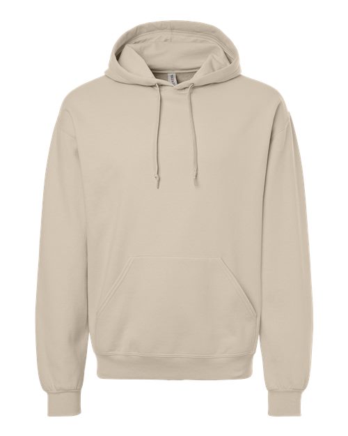 Unisex Ultimate CVC Hooded Sweatshirt - Putty Front