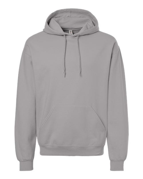 Unisex Ultimate CVC Hooded Sweatshirt - Rock Front