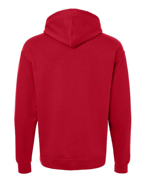 Unisex Ultimate CVC Hooded Sweatshirt - True Red Back