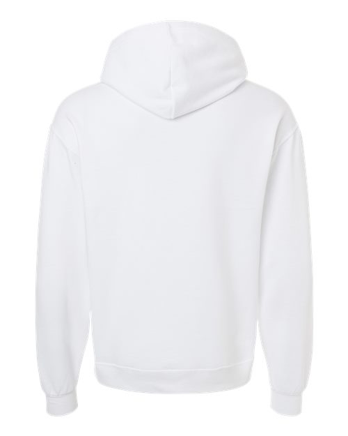 Unisex Ultimate CVC Hooded Sweatshirt - White Back