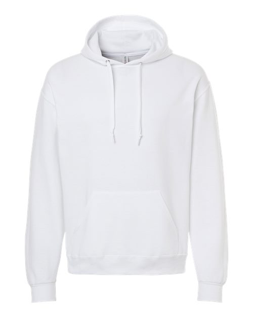 Unisex Ultimate CVC Hooded Sweatshirt - White Front