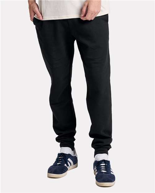 Unisex Ultimate CVC Joggers - Black Ink Front