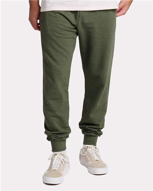 Unisex Ultimate CVC Joggers - Military Green Heather Front