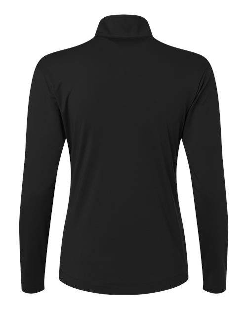 Women's Pro-Lock Performance Quarter-Zip Pullover - Black Back