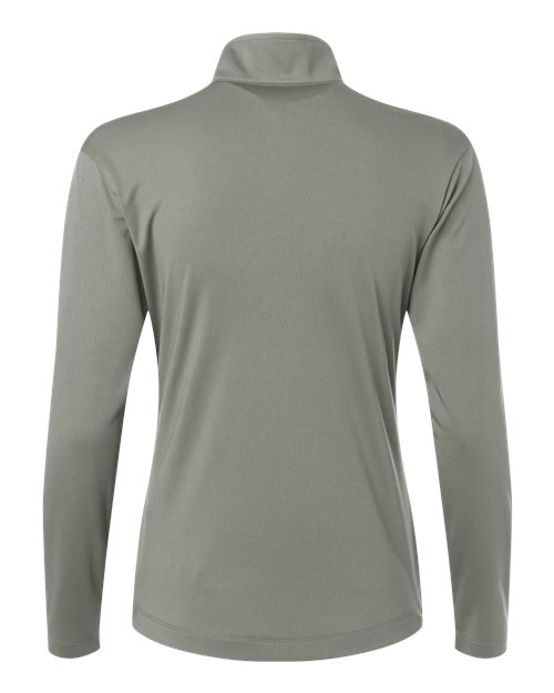 Women's Pro-Lock Performance Quarter-Zip Pullover - Greystone Back