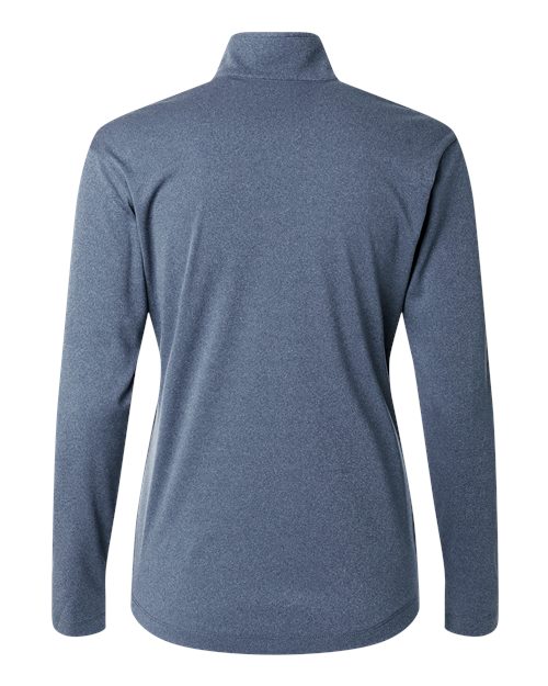 Women's Pro-Lock Performance Quarter-Zip Pullover - Heather Navy Back