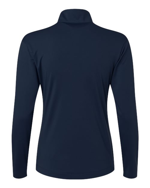 Women's Pro-Lock Performance Quarter-Zip Pullover - Navy Back