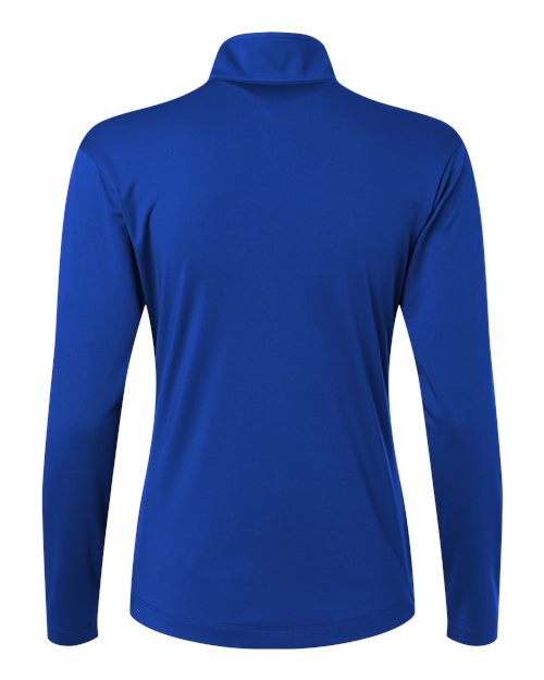 Women's Pro-Lock Performance Quarter-Zip Pullover - Royal Back