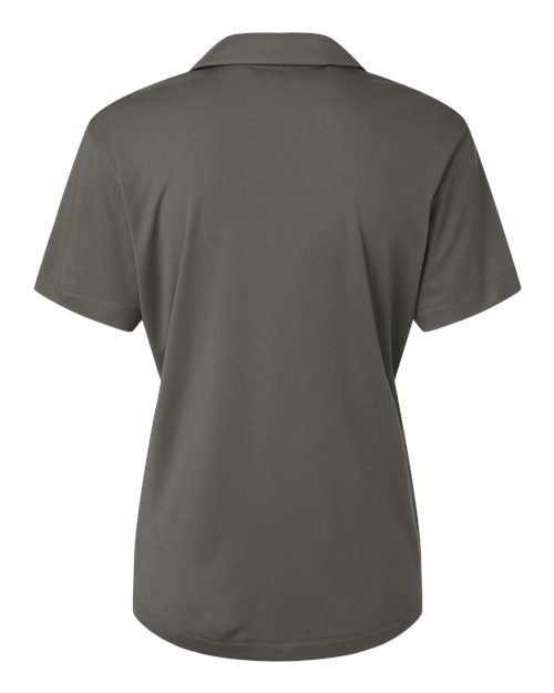 Women's Pro-Lock Performance Polo - Charcoal Back
