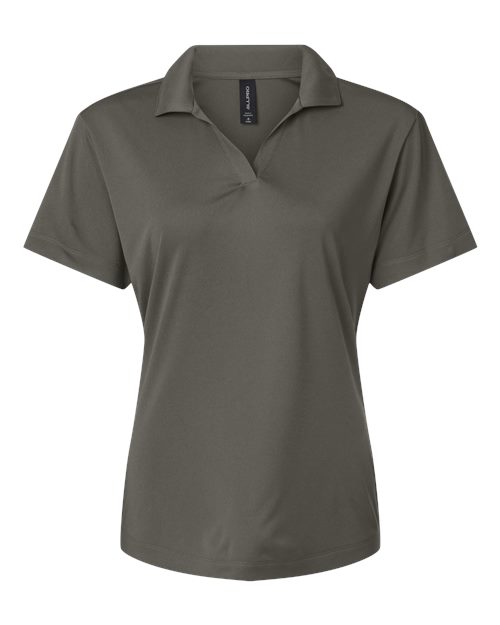 Women's Pro-Lock Performance Polo - Charcoal Front