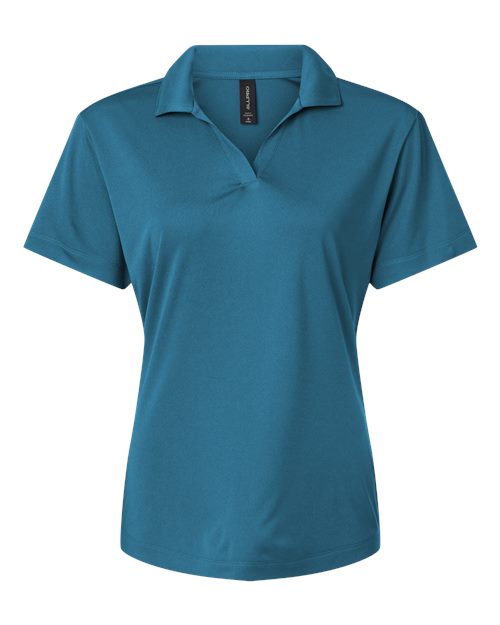 Women's Pro-Lock Performance Polo - Pacific Blue Front