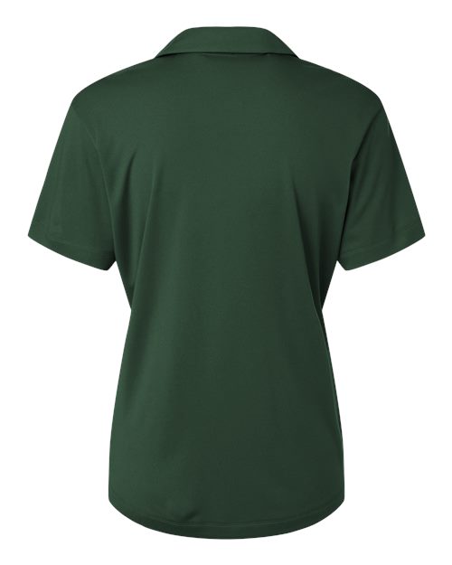 Women's Pro-Lock Performance Polo - Forest Green Back