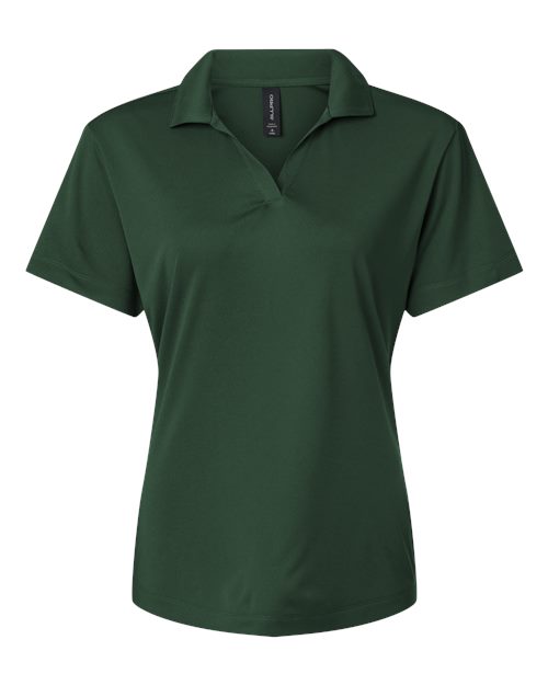 Women's Pro-Lock Performance Polo - Forest Green Front
