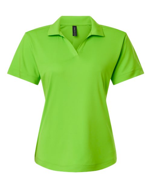 Women's Pro-Lock Performance Polo - Lime Front