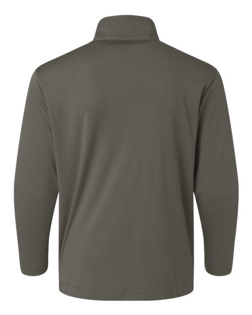 Youth Pro-Lock Performance Quarter-Zip Pullover - Charcoal Back
