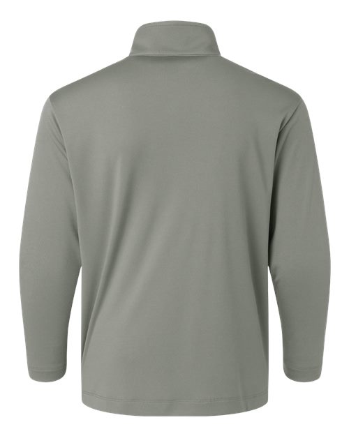 Youth Pro-Lock Performance Quarter-Zip Pullover - Greystone Back