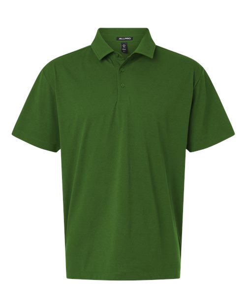 Men's Pro-Flex Sorona® Polo - Olive Green Front