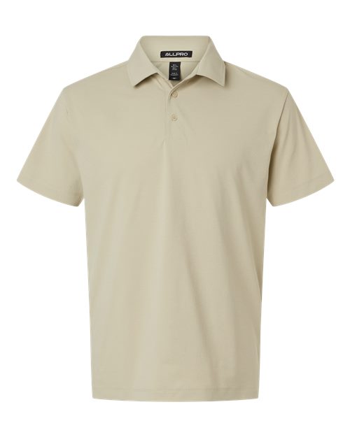 Men's Pro-Flex Sorona® Polo - Sand Front