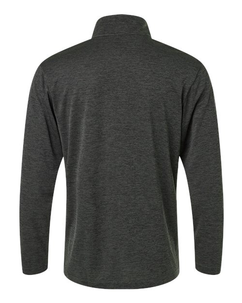 AllPro Men's Pro-Lock Performance Mélange Quarter-Zip Pullover - Back