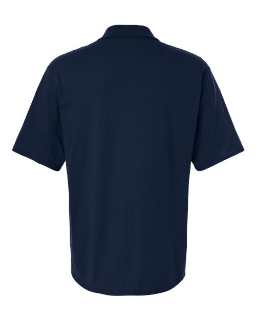 Men's Dri-Power® Polo with Pocket - J. Navy Back